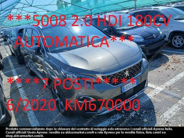 Peugeot 5008 ? 2.0 BLUEHDI 180CV GT AUTOMATIC 7 POSTI ? usato a ROMA