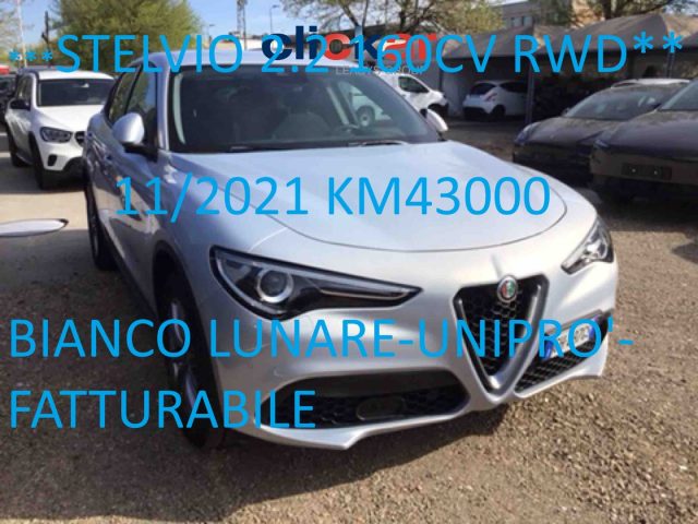 Alfa Romeo Stelvio 2.2 160CV SUPER **PREZZO REALE**UNIPRO'**GARANZIA* usato a ROMA