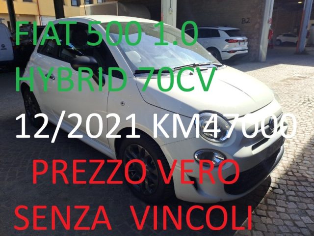 Fiat 500 1.0 HYBRID 70CV CONNECT **PREZZO REALE**UNIPRO'*** usato a ROMA