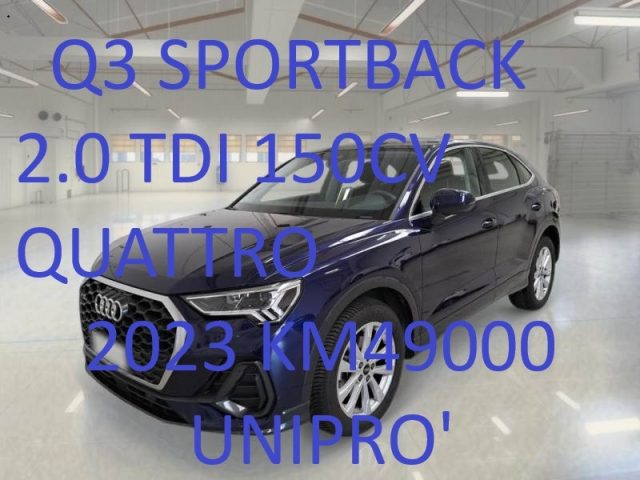 Audi Q3 2.0 150CV QUATTRO SPORTBACK AUTOM. *PREZZO REALE* usato a ROMA