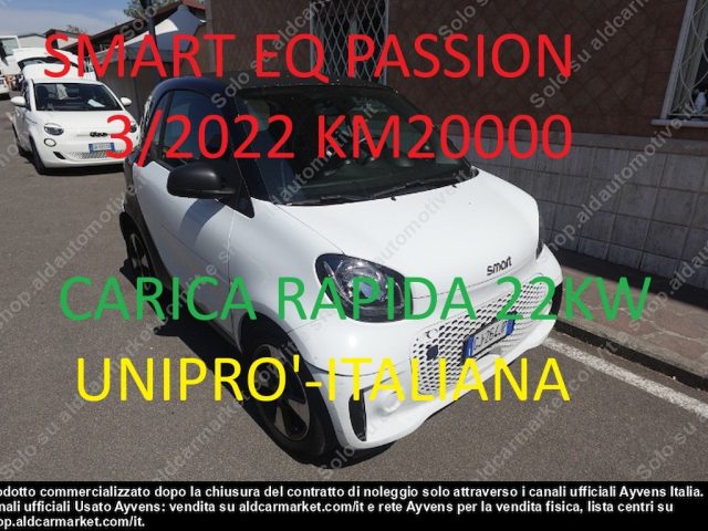 smart forTwo EQ PASSION **CARICA RAPIDA 22Kw**UNIPRO'**ITALIANA usato a ROMA