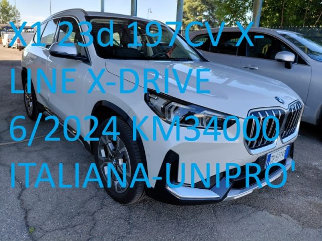 BMW X1 23d MHEV 48V 197CV X-DRIVE X-LINE **PREZZO REALE** usato a ROMA