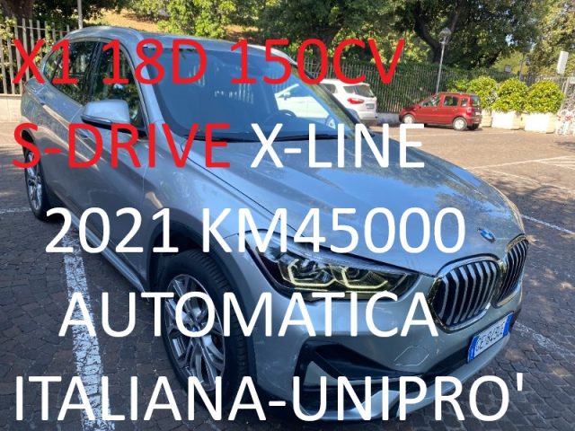 BMW X1 18d 150CV S-DRIVE X-LINE AUTOM. **PREZZO REALE*** usato a ROMA