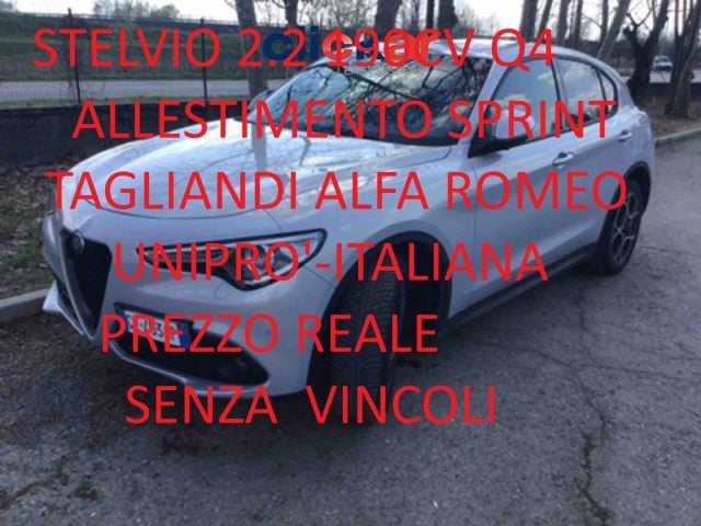 Alfa Romeo Stelvio 2.2 190CV AT8 Q4 SPRINT **PREZZO REALE**UNIPRO'** usato a ROMA