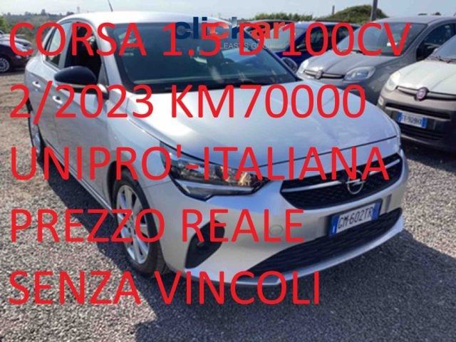Opel Corsa 1.5 D 100CV EDITION **PREZZO REALE**UNIPRO'**, del 2023, 70.000 km, in vendita a Roma (RM)