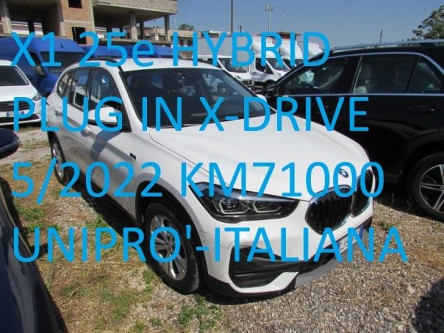 BMW X1 25e X-DRIVE HYBRID PLUG-IN **PREZZO REALE**UNIPRO', del 2022, 70.000 km, in vendita a Roma (RM)