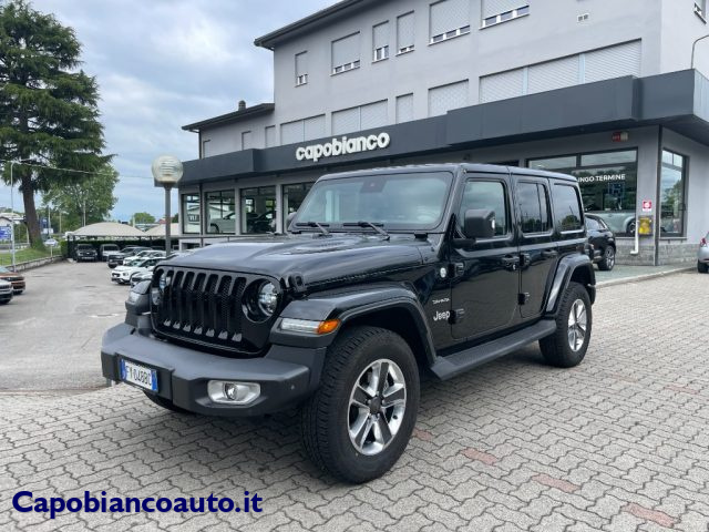 Jeep Wrangler Unlimited 2.2 Mjt II Sahara SOLO 63.500KM! usato a ARSAGO SEPRIO