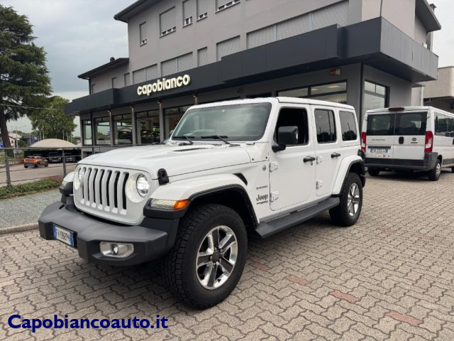 Jeep Wrangler Unlimited 2.2 Mjt II Sahara +GANCIO TRAINO usato a ARSAGO SEPRIO