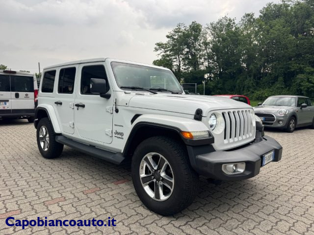 Jeep Wrangler Unlimited 2.2 Mjt II Sahara +GANCIO TRAINO - foto 3 di 4