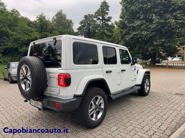 Jeep Wrangler Unlimited 2.2 Mjt II Sahara +GANCIO TRAINO - foto 4 di 4