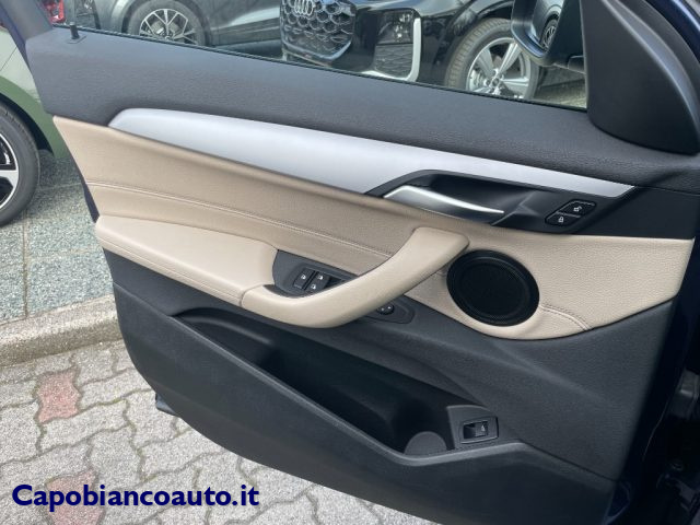 BMW X2 sDrive18i Advantage + PELLE+LUCI AMBIENT+SED.ELET. usato a ARSAGO SEPRIO