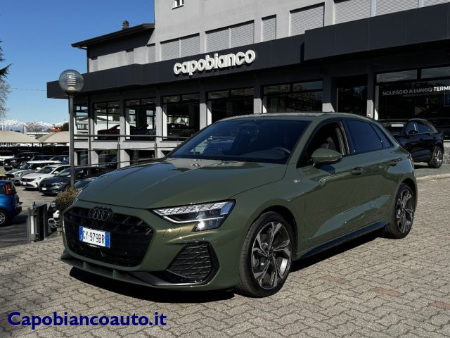 Audi A3 SPB TDI 150CV STRONIC SLINE EDITION-UNICO PROP. usato a ARSAGO SEPRIO