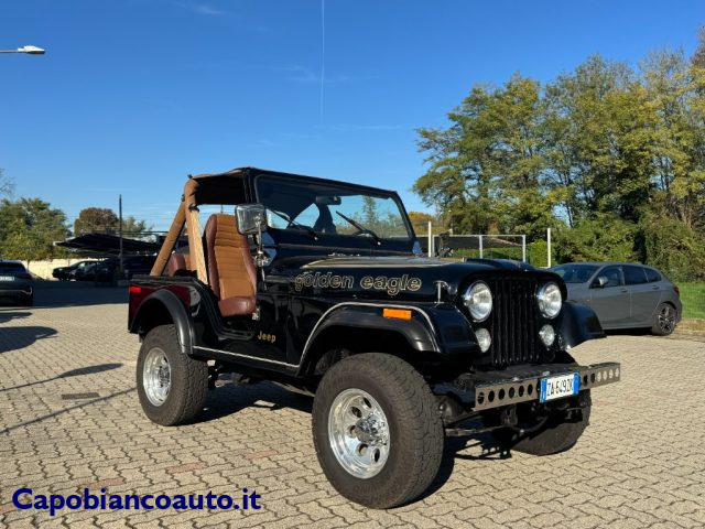 Jeep CJ-5 GOLDEN EAGLE 5.0 V8 ORIGINALE RESTAURATA - foto 4 di 4
