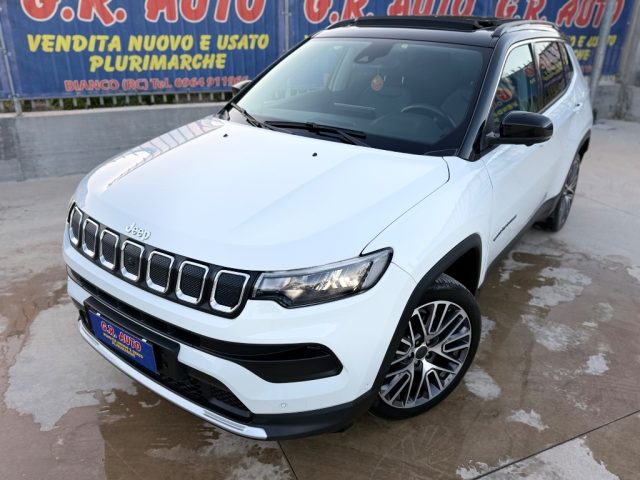 Jeep Compass 1.6 MJT 2022 TETTO Apribile garanzia usato a BIANCO