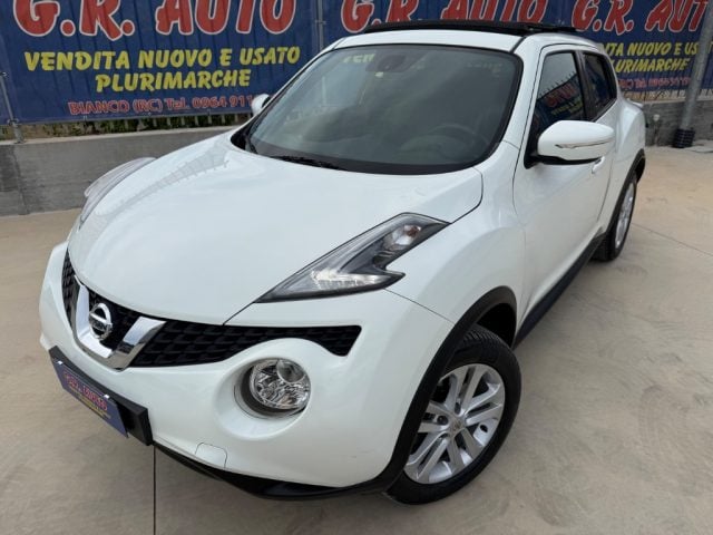 Nissan Juke 1.5 dCi TETTO APRIBILE GARANZIA usato a BIANCO