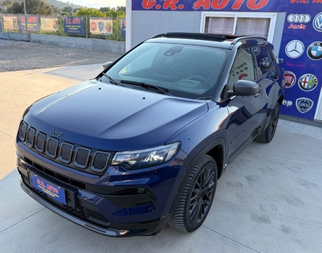 Jeep Compass 1.6 MJT 80° Anniversario TETTO usato a BIANCO