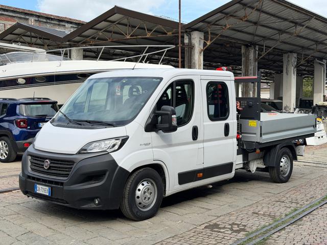 Fiat Ducato 140CV DOPPIA CABINA GRU E CASSONE FISSO - foto 2 di 4