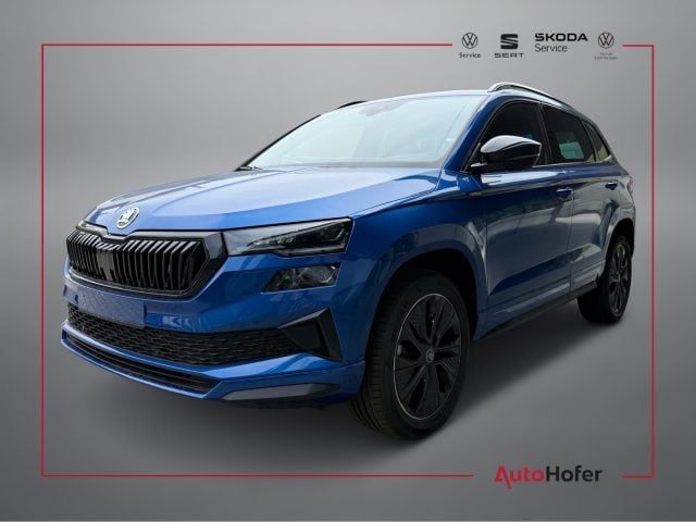 Skoda Karoq 1.5 TSI DSG SportLine GANCIO Matrix Cam Smart Link, del 2026, 10 km, in vendita a Chiusa (BZ)
