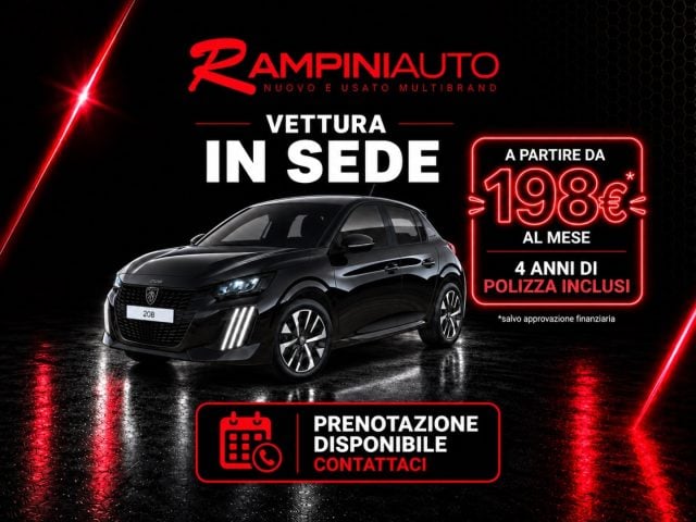 Peugeot 208 Hybrid 110 e-DCS6 Style Km 0 Pronta Consegna, del 2026, 10 km, in vendita a Gubbio (PG)