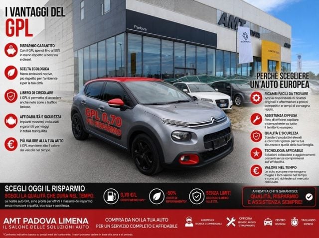 Citroen C3 GPL 83 S&S usato a LIMENA