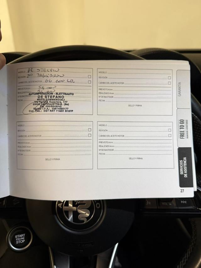 Alfa Romeo Stelvio 2.2 Turbodiesel 210 CV AT8 Q4 Veloce Tì, del 2021, 154.000 km, in vendita a Villa Carcina (BS)