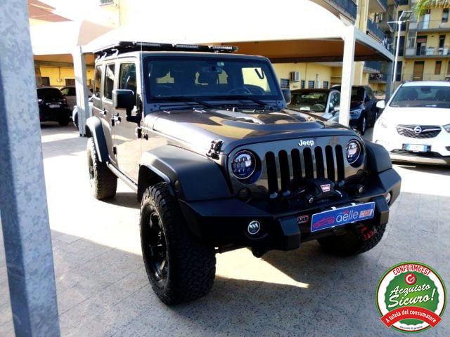 Jeep Wrangler Unlimited 2.8 CRD DPF Rubicon Auto usato a GIARRE