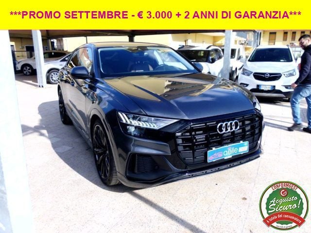 Audi Q8 50 TDI 286 CV quattro tiptronic S-Line, del 2022, 100.000 km, in vendita a Giarre (CT)