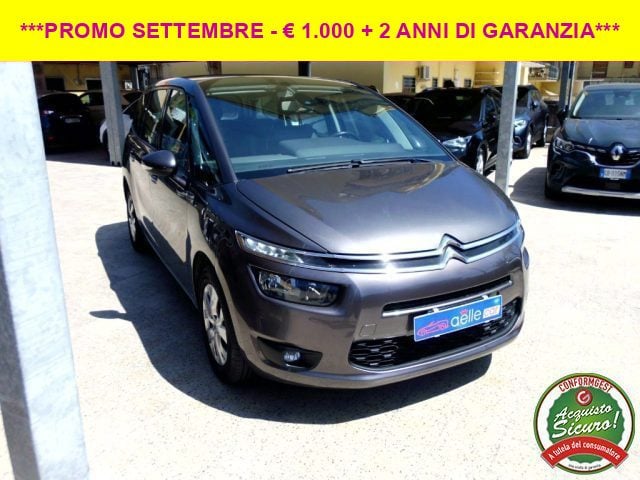 Citroen Grand C4 Picasso BlueHDi 120 S&S Exclusive 7 POSTI, del 2016, 162.000 km, in vendita a Giarre (CT)