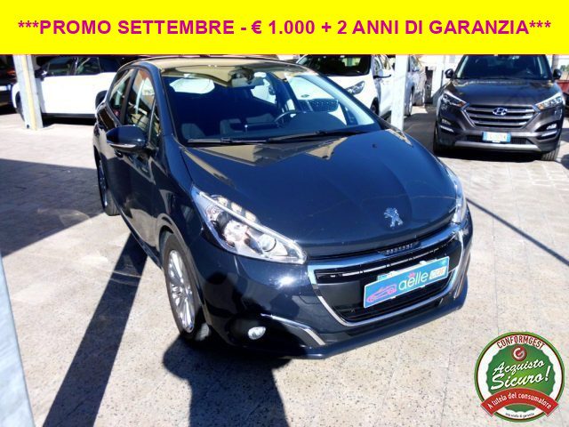 Peugeot 208 BlueHDi 75 5 porte Allure, del 2016, 105.000 km, in vendita a Giarre (CT)