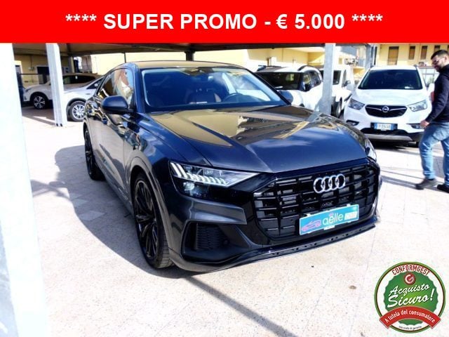 Audi Q8 50 TDI 286 CV quattro tiptronic S-Line, del 2022, 100.000 km, in vendita a Giarre (CT)