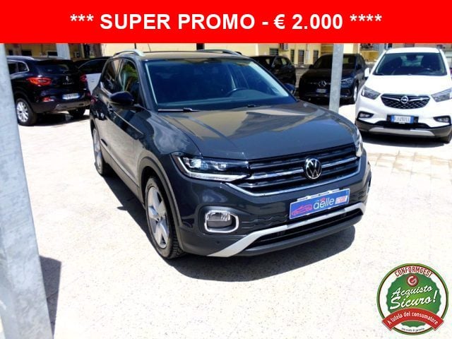 Volkswagen T-Cross 1.0 TSI 110 CV DSG Style, del 2021, 110.000 km, in vendita a Giarre (CT)