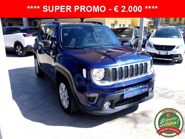 Jeep Renegade 1.6 Mjt 120 CV Limited, del 2019, 125.000 km, in vendita a Giarre (CT)