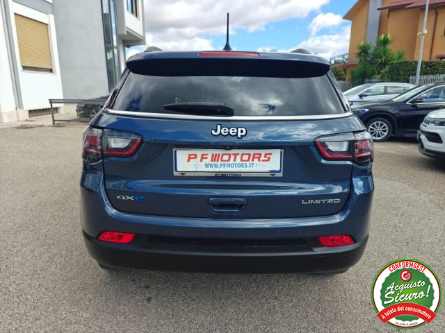 Jeep Compass 1.3 Turbo T4 190 CV PHEV AT6 4xe Limited - foto 4 di 4