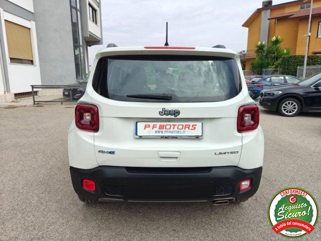Jeep Renegade 1.3 T4 190CV PHEV 4xe AT6 Limited - foto 3 di 4