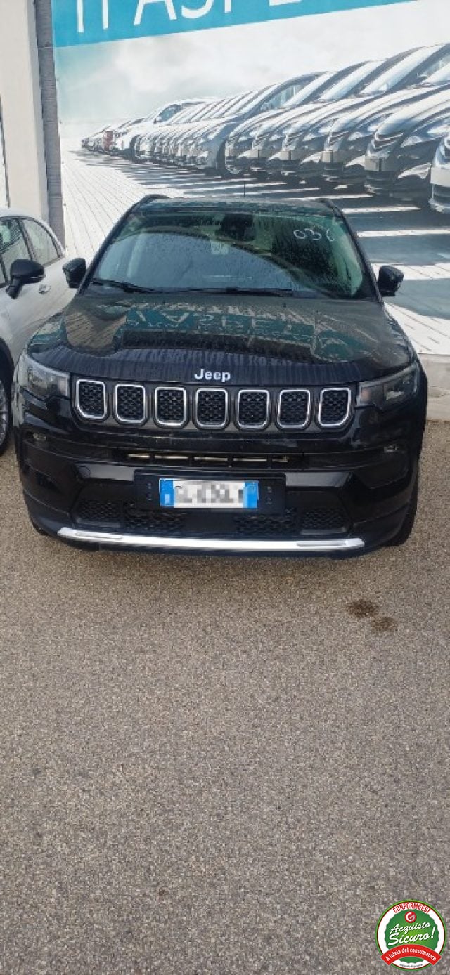 Jeep Compass 1.3 Turbo T4 190 CV PHEV AT6 4xe Limited, del 2022, 62.000 km, in vendita a San Nicola Manfredi (BN)