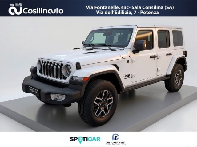 Jeep Wrangler Unlimited 2.0 Benzina 270Cv Sahara, del 2025, 11.862 km, in vendita a Sala Consilina (SA)