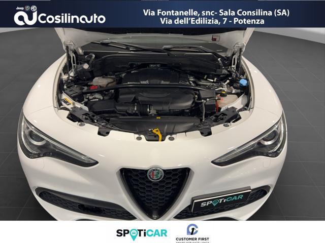 Alfa Romeo Stelvio 2.2 Turbodiesel 190 CV AT8 Q4 Sprint MY20, del 2020, 115.189 km, in vendita a Sala Consilina (SA)
