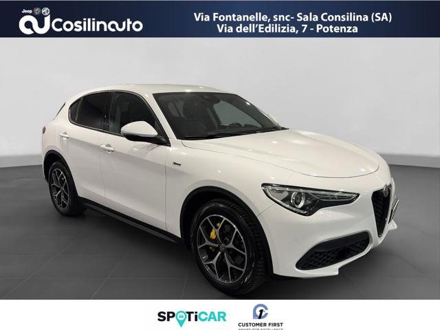 Alfa Romeo Stelvio 2.2 Turbodiesel 190 CV AT8 Q4 Sprint MY20, del 2020, 115.189 km, in vendita a Sala Consilina (SA)