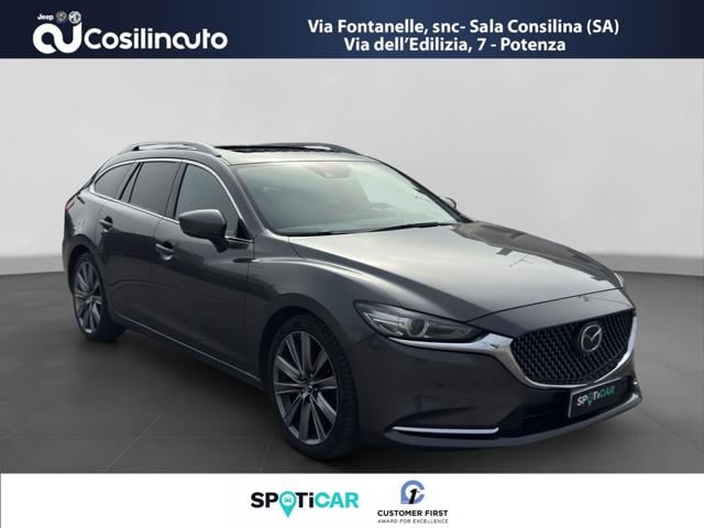 Mazda 6 2.2L Skyactiv-D 184 CV A/T AWD Wagon Exclusive, del 2019, 250.322 km, in vendita a Sala Consilina (SA)