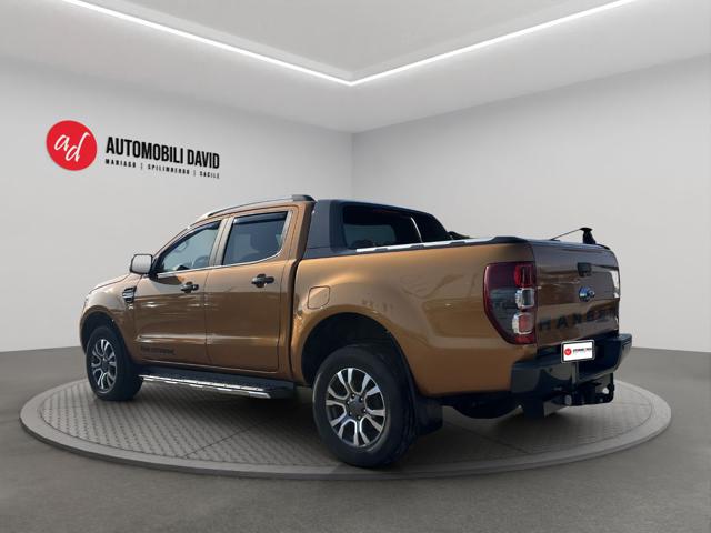Ford Ranger 2.0 ECOBLUE aut.213CV Wildtrak +GANCIO TRAINO +IVA - foto 3 di 4