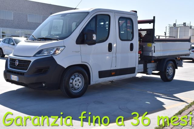 Fiat Ducato 35 2.3 MJT 130CV PM Cabinato Maxi *GRU, 7 POSTI* usato a SAN VITO DEI NORMANNI