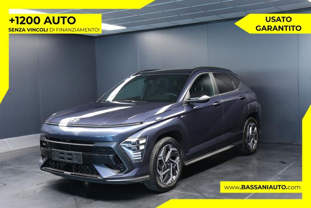 Hyundai KONA 1.0 T-GDI Hybrid 120CV 48V iMT NLine, del 2023, 71.409 km, in vendita a ARSIè (BL)