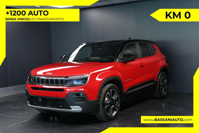 Jeep Avenger 1.2 Turbo 100CV(110CV) e-Hybrid Summit E-DCT 6, del 2026, in vendita a ARSIè (BL)