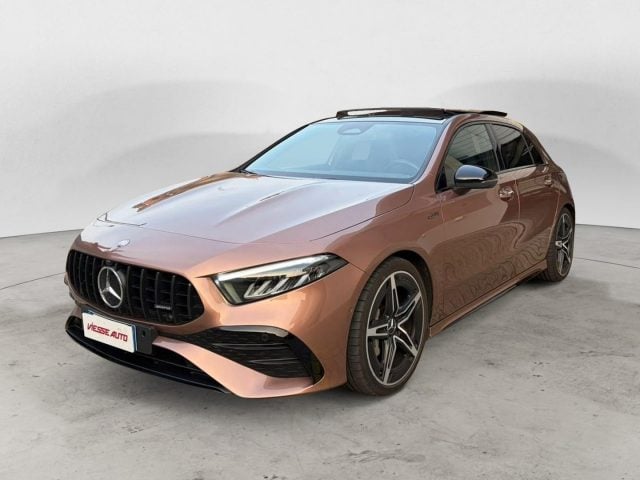 Mercedes-Benz A 35 AMG ROSE GOLD TETTO, HEAD UP, del 2023, 63.500 km, in vendita a Milano (MI)
