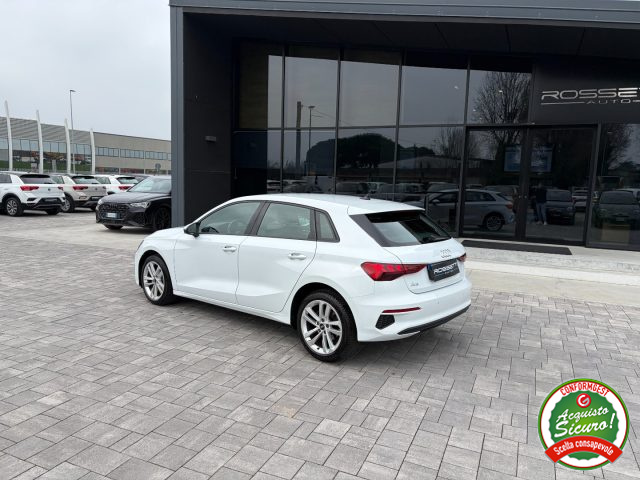 Audi A3 SPB 30 TDI S tronic ANCHE NEOPATENTATI, del 2022, 76.022 km, in vendita a Russi (RA)