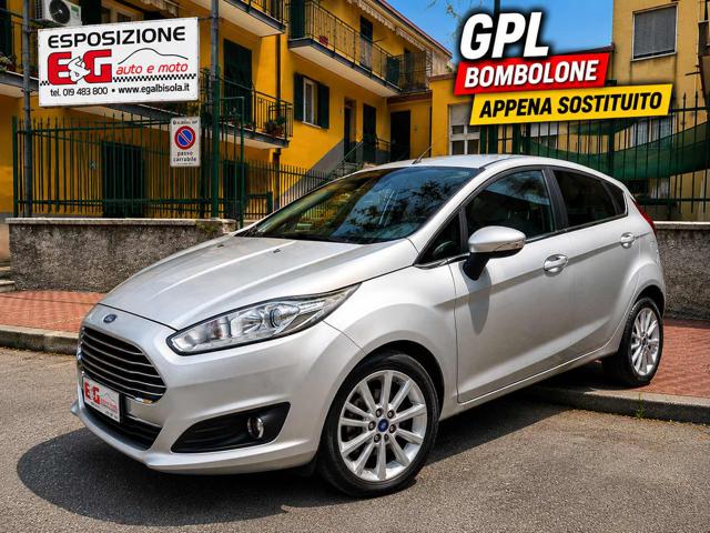 Ford Fiesta 1.4 5p. Bz.- GPL Titanium, del 2016, 114.000 km, in vendita a Albisola Superiore (SV)