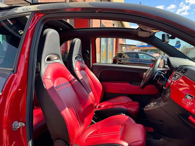 Abarth 595C C 1.4 Turbo T-Jet MTA PELLE ROSSA - foto 2 di 4