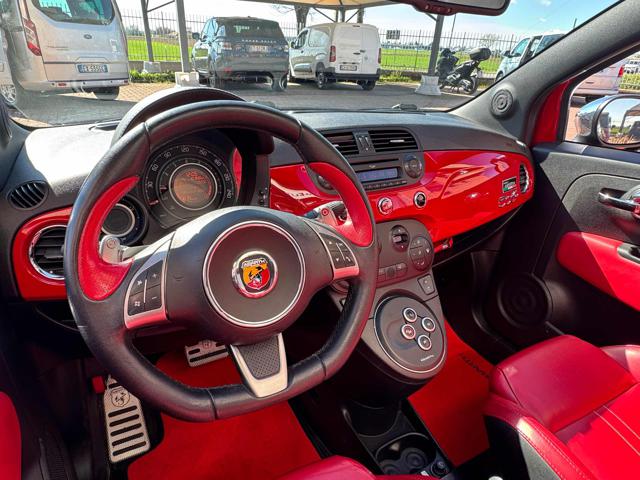 Abarth 595C C 1.4 Turbo T-Jet MTA PELLE ROSSA - foto 3 di 4