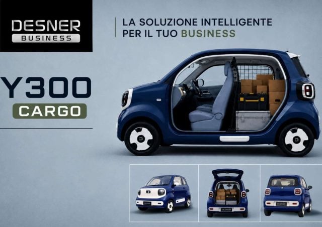DESNER Y300 CARGO 2 posti (detraibile per le aziende), in vendita a Potenza (PZ)