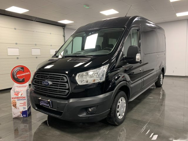 Ford Transit Bus 9 Posti Tetto Alto L3 H2 PL-TM Combi 2.0 TDCi - foto 3 di 4